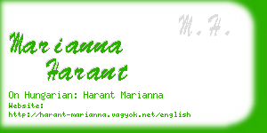 marianna harant business card